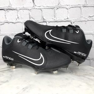 Nike Hyperdiamond 4 Pro Softball Women’s Metal Cleats Black Size 9 Cz5920-005